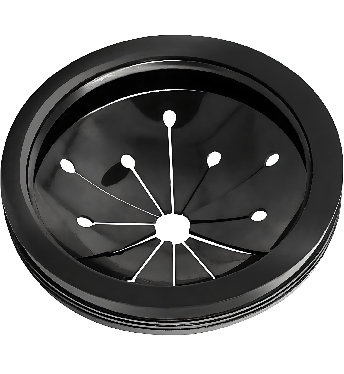 Garbage Disposal Splash Guards Collar Sink Baffle Multi-Function Kitchen Drain Plugs for GE 3-1/8 Inch Kitchen Sink Drain Splash Guard Whirlaway Sinkmaster and Waste King (Black) Needle