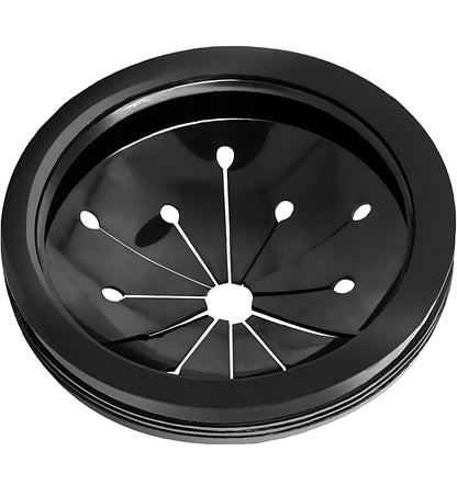 Garbage Disposal Splash Guards Collar Sink Baffle Multi-Function Kitchen Drain Plugs for GE 3-1/8 Inch Kitchen Sink Drain Splash Guard Whirlaway Sinkmaster and Waste King (Black) Needle