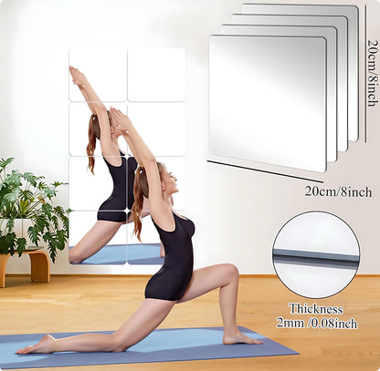 Acrylic Mirror Sticker Self-adhesive Household Soft Mirror