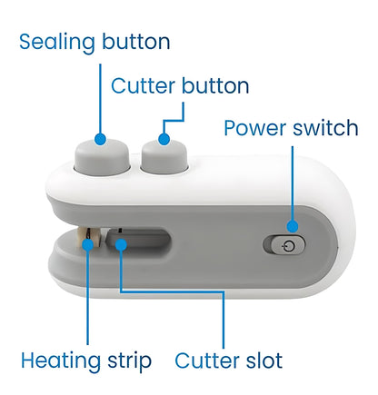 Portable USB Rechargeable Vacuum Sealer