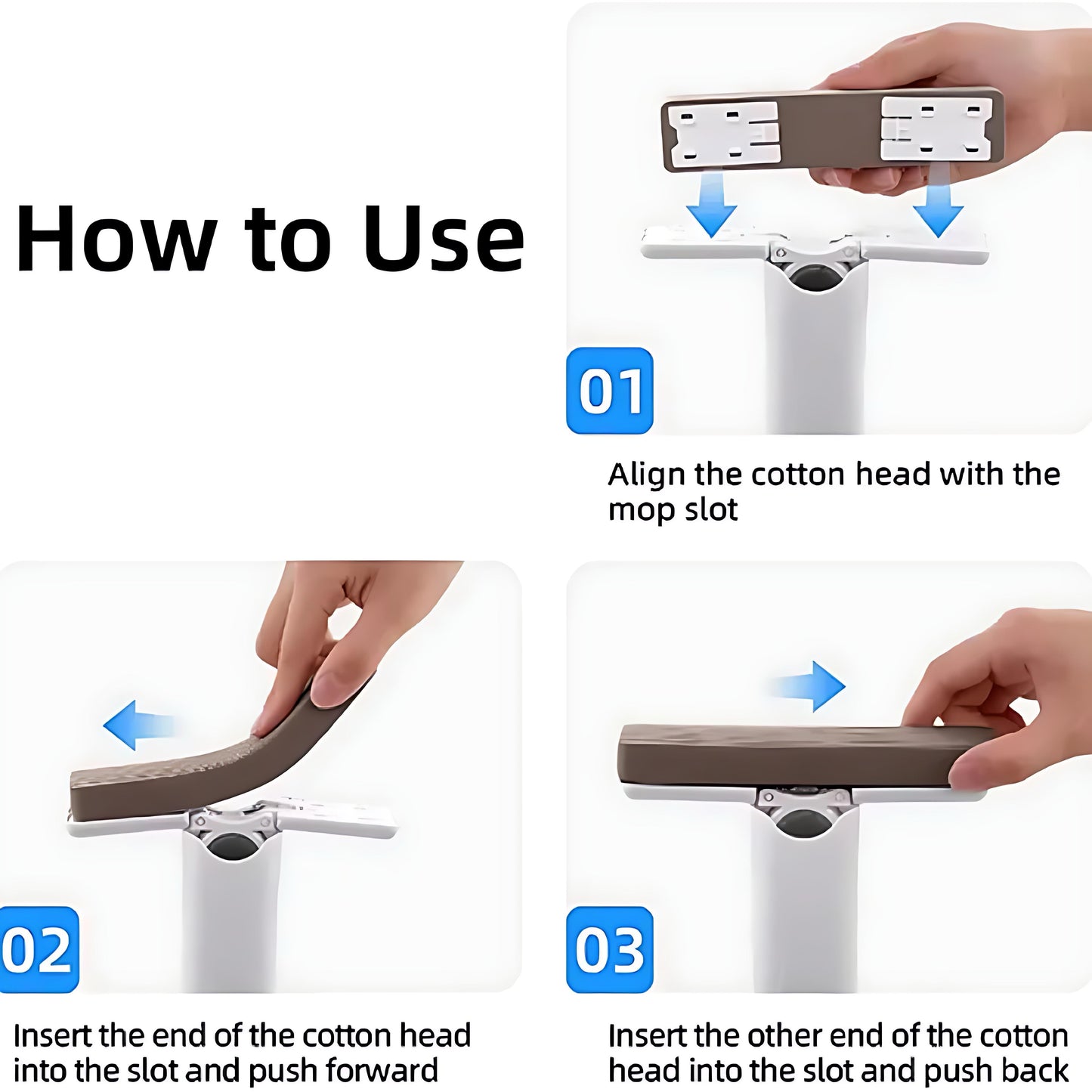 Mini Self-Squeeze Portable Mop