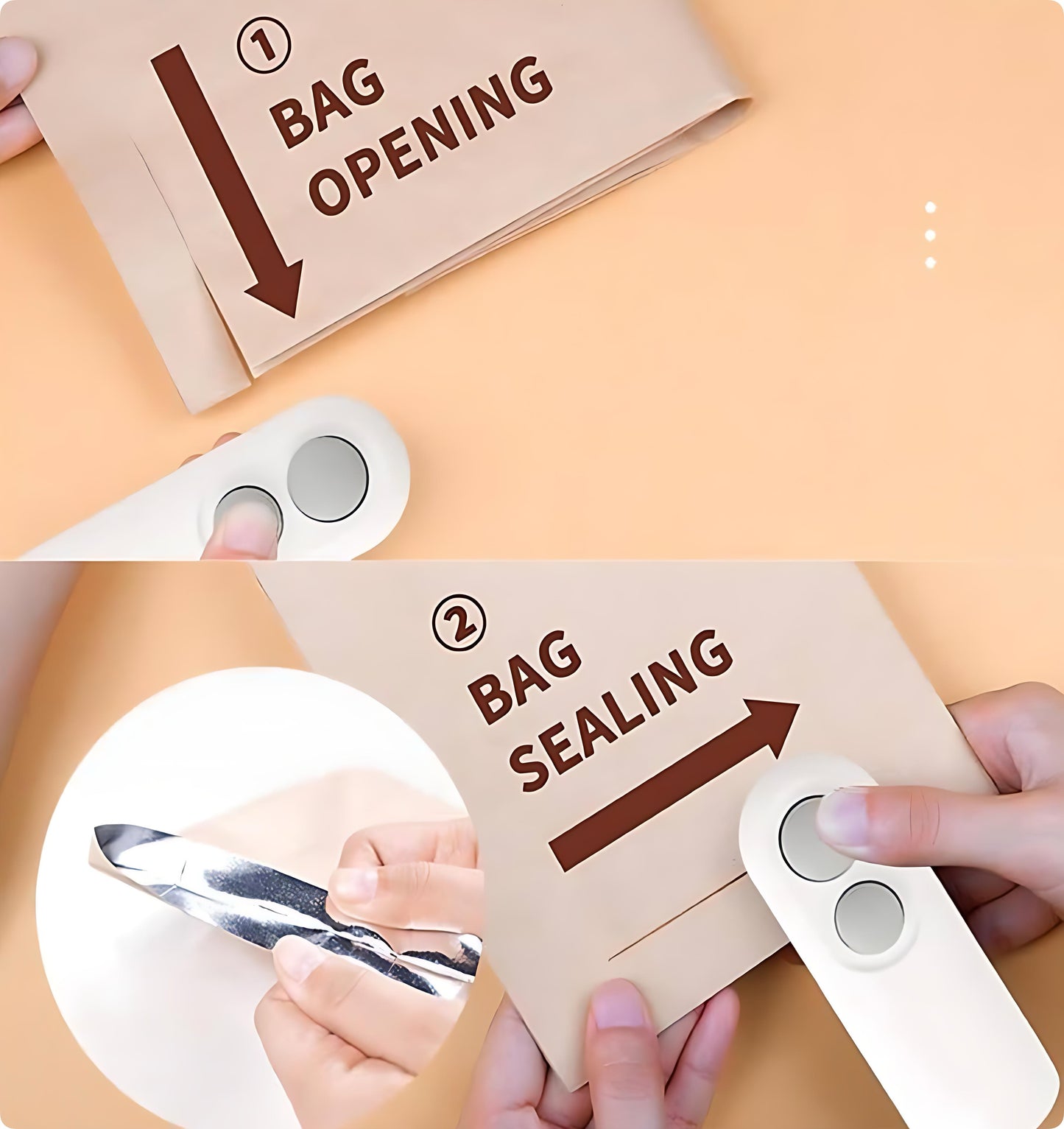 Portable USB Rechargeable Vacuum Sealer