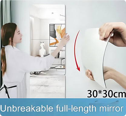 Acrylic Mirror Sticker Self-adhesive Household Soft Mirror