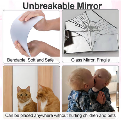 Acrylic Mirror Sticker Self-adhesive Household Soft Mirror